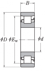 Подшипник Серия N Подшипник N 219 W по выгодным ценам Долгопрудный