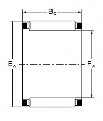 Подшипник Серия K и KT (подшипники без колец) Подшипник K 19x28x25 (KT) по выгодным ценам Долгопрудный